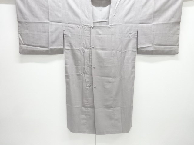 JAPANESE KIMONO / MICHIYUKI COAT FOR SUMMER / WOVEN GRID 